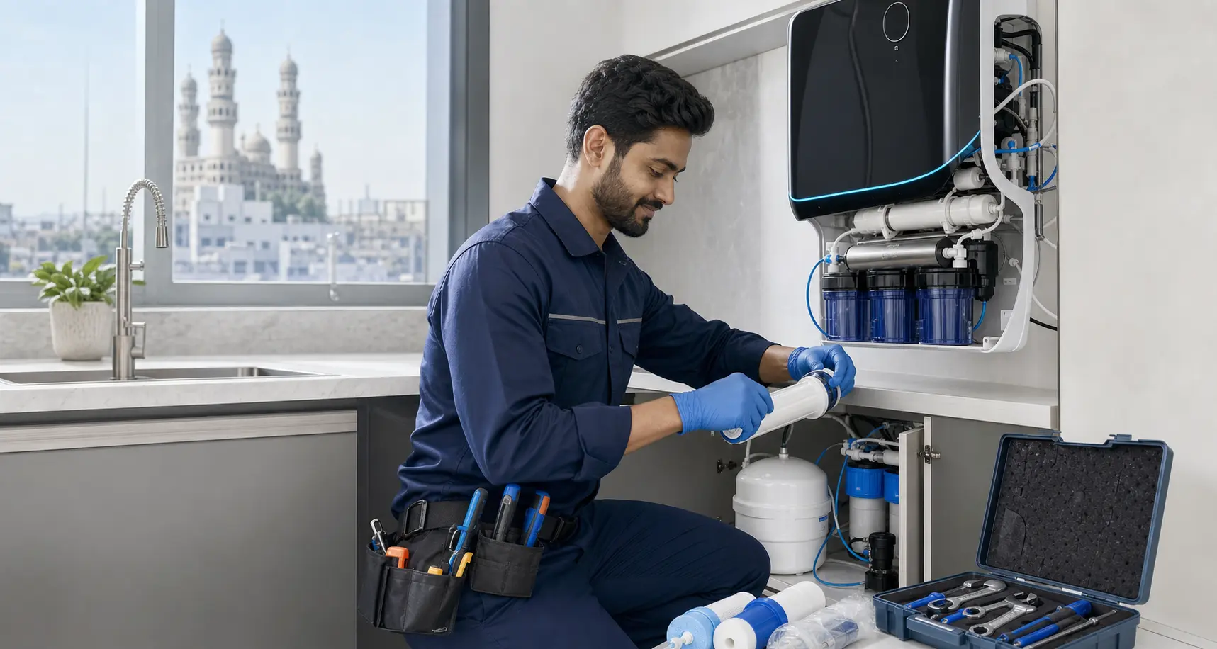 RO Water Purifier Repair Service in Madhapur and Kondapur